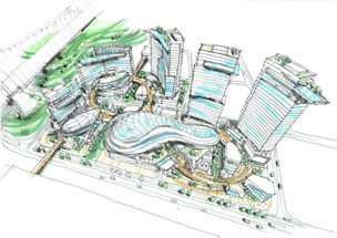 手繪景觀設(shè)計(jì)草圖