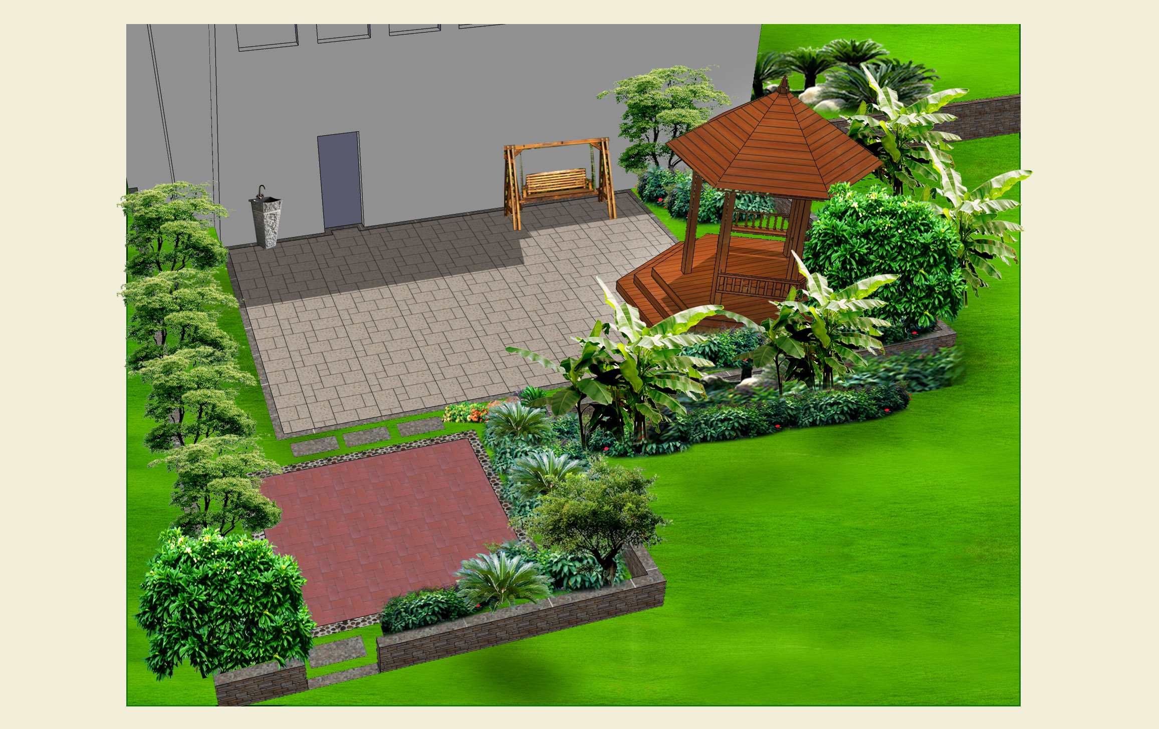 私家庭院景觀設計