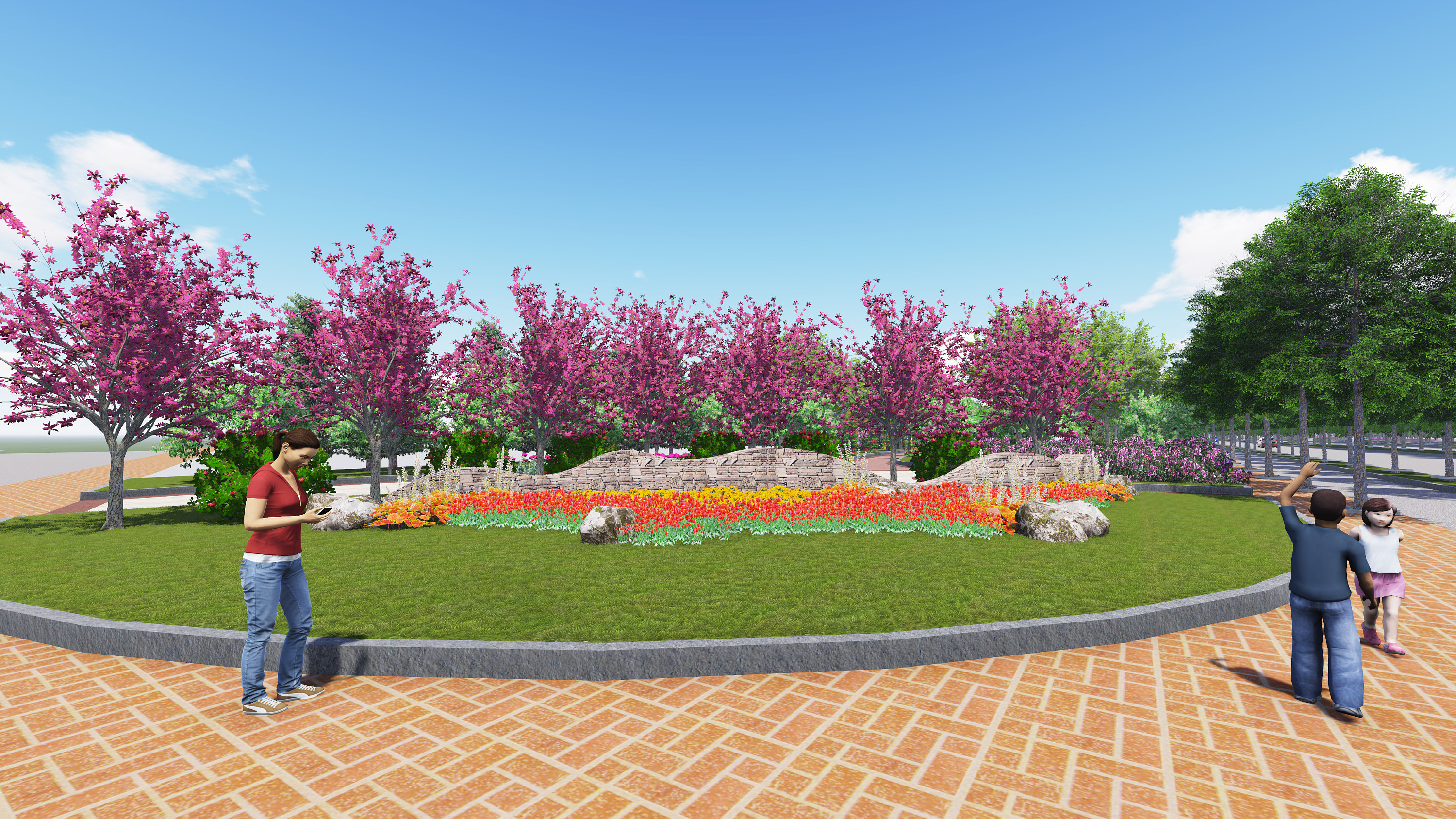 城市道路兩側景觀設計的美學與生態(tài)融合